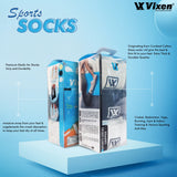 VIXEN SPORTS SOCKS GRIPPER (Pack of 3 pcs)