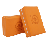 Vedam Yoga Block Set of 2 (Orange)