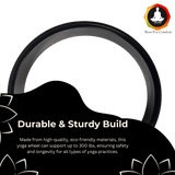 Vedam Yoga Wheel 13 x 5.5 in (black)