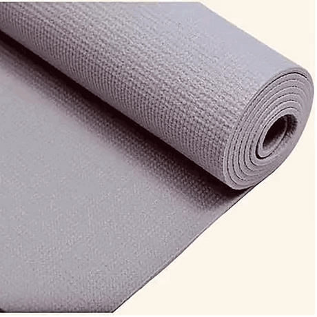 Synco 6mm Yoga Mat with Carrying Strap (Color: Grey)