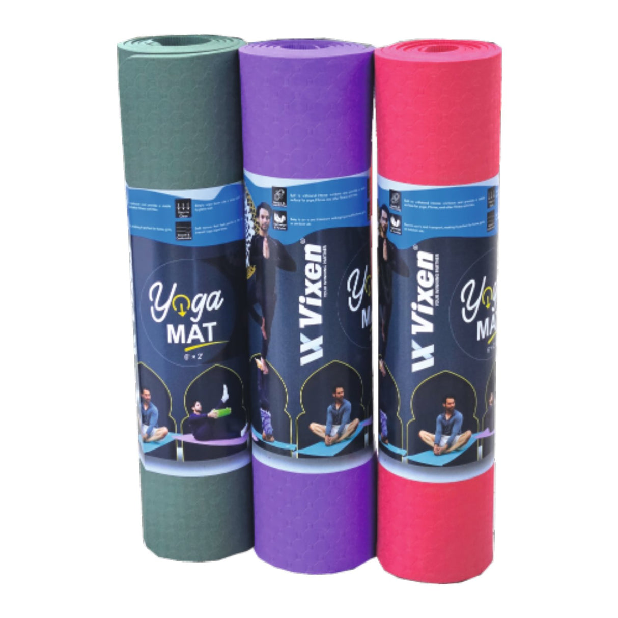 VIXEN YOGA MAT 8 MM TPE
