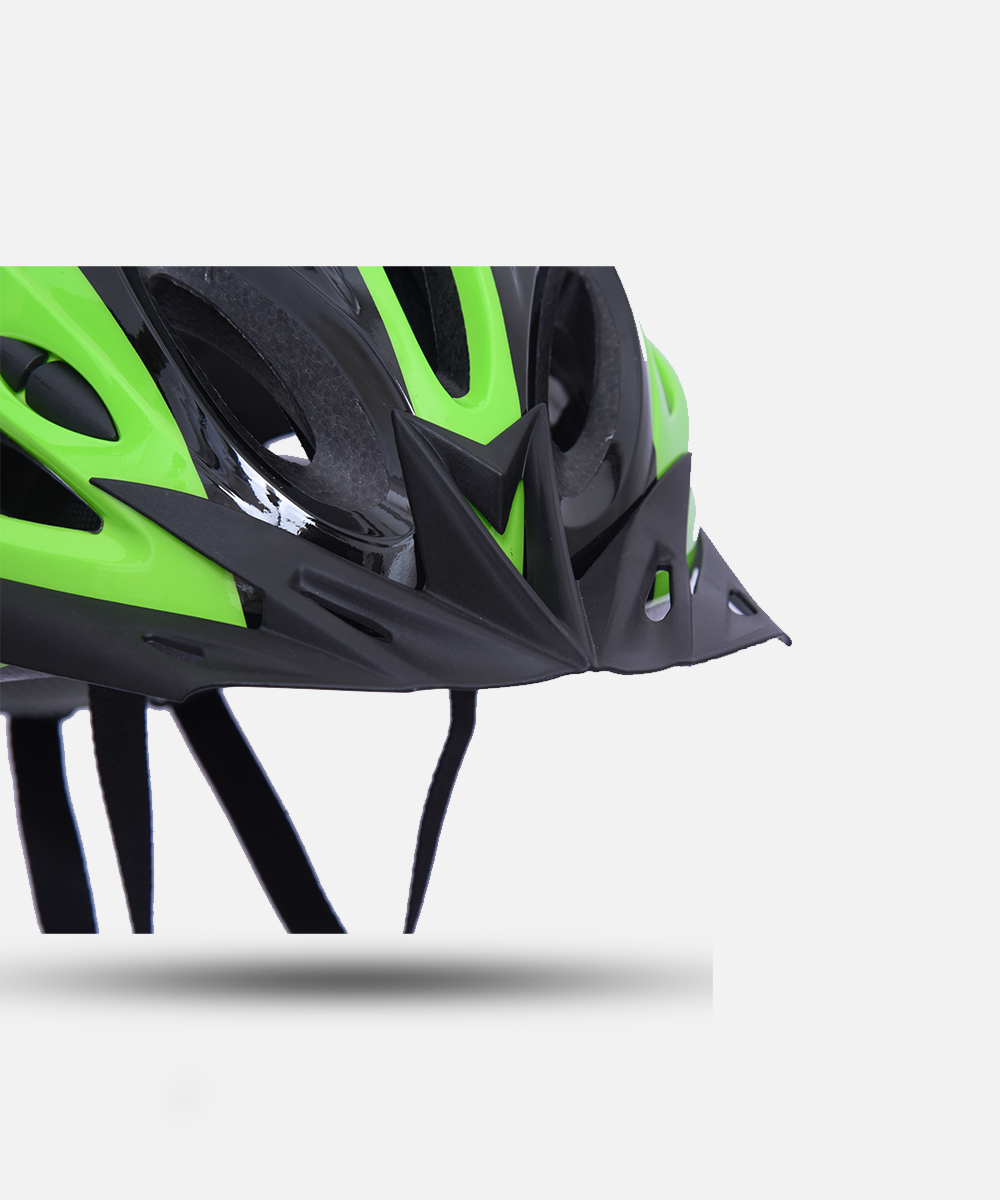 Classic Black/Green Cycling Helmet