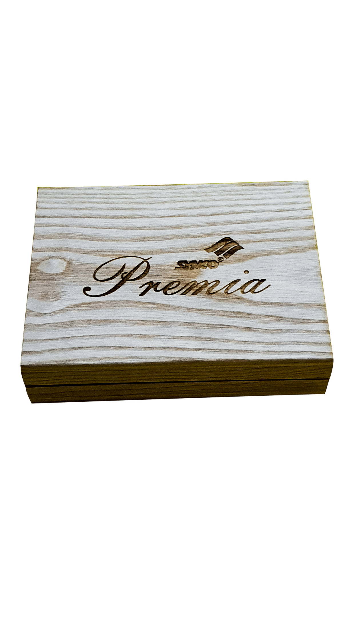 Synco Premia Carrom Board Coins in Ashwood Wooden Box