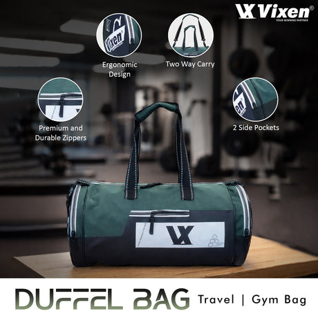 VIXEN DUFFLE BAG/GYM BAG