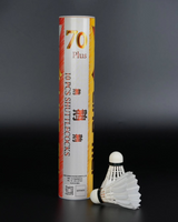 Ling Mei M70Plus Goose Feather Shuttlecocks ( Pack of 10 )