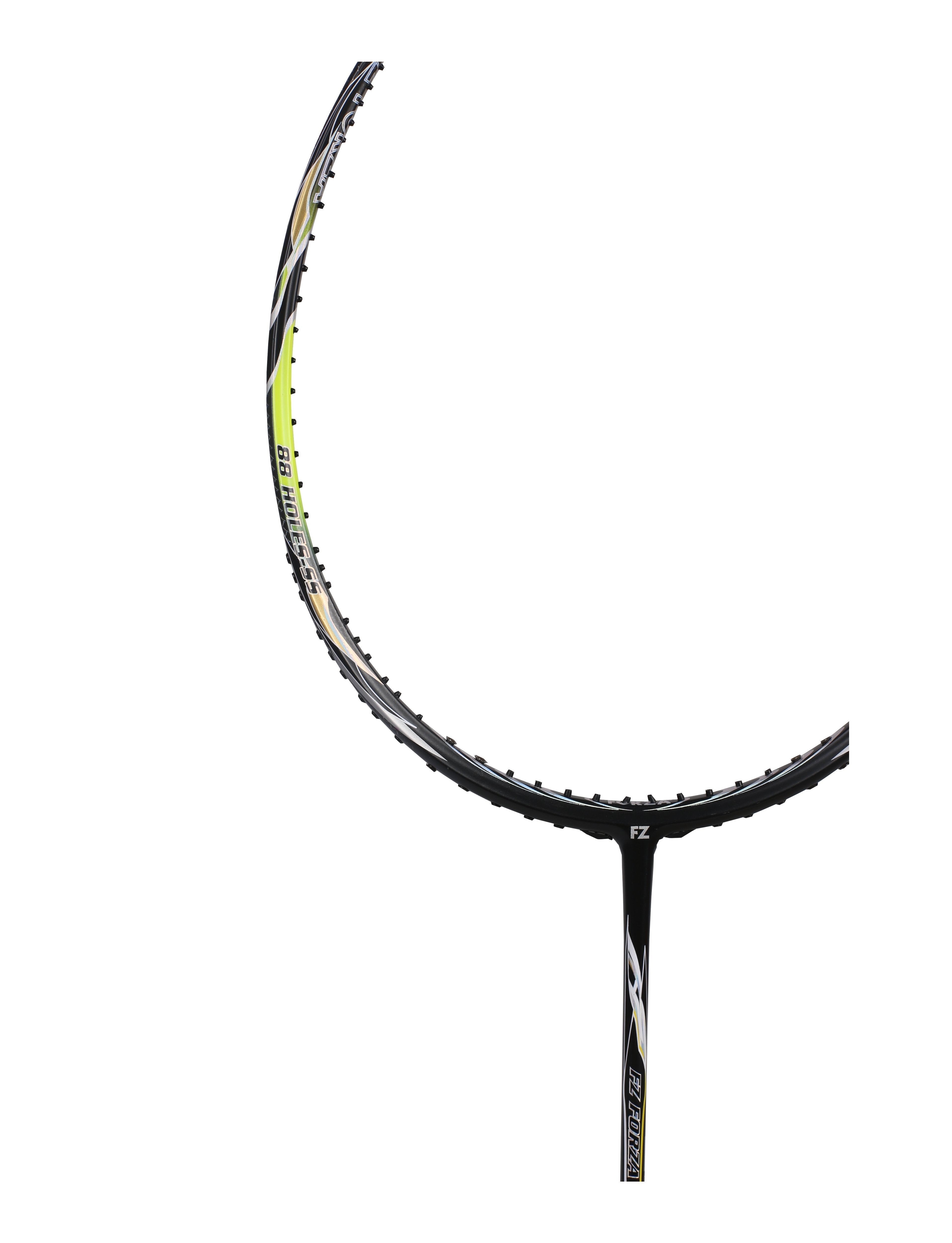 Power 988 Flexible Strung Attacking Badminton Racket (Black)- 3U/G5