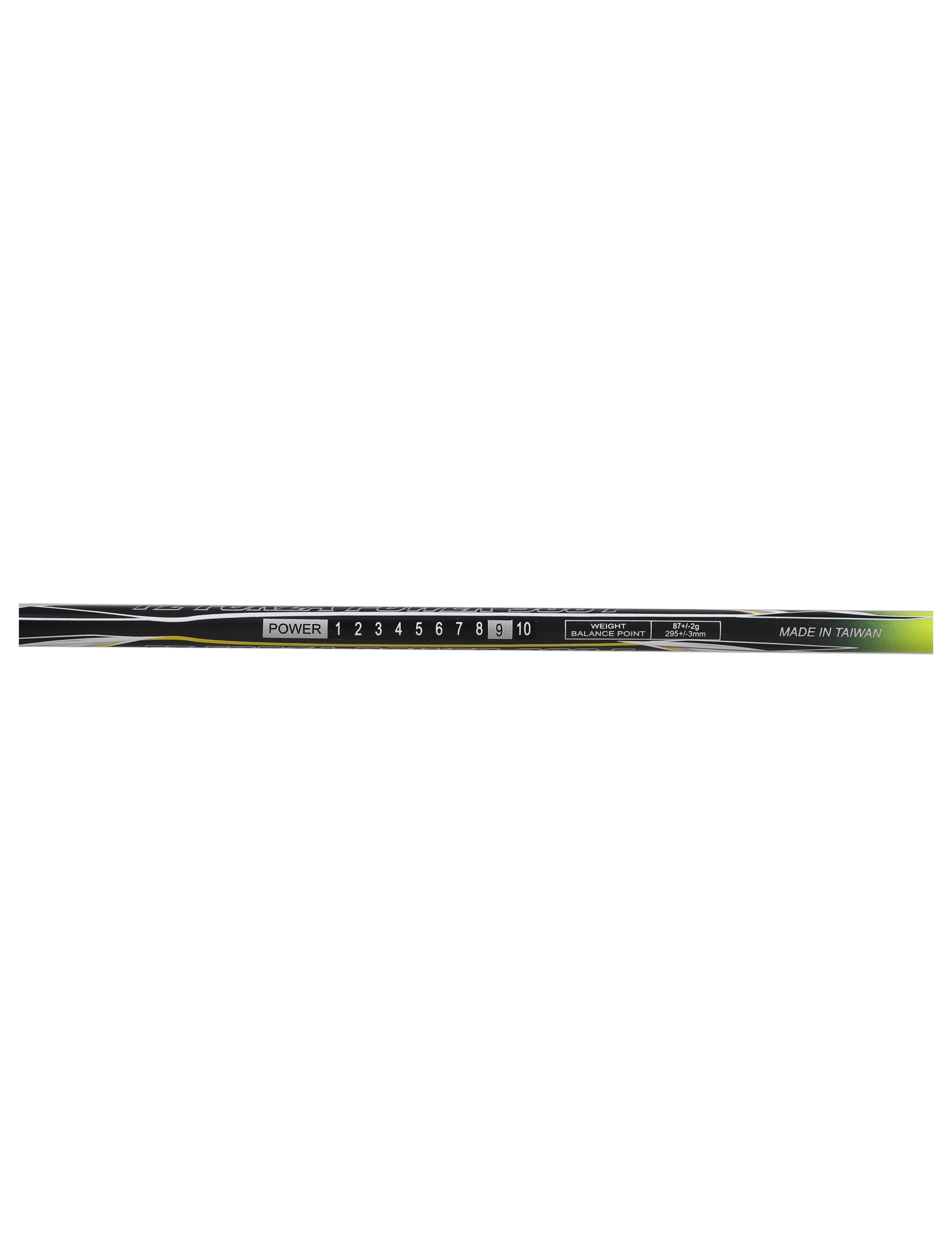 Power 988 Flexible Strung Attacking Badminton Racket (Black)- 3U/G5