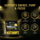 NXTShift Yeast Protein Powder 1kg Complete Plant-Based Amino Acids