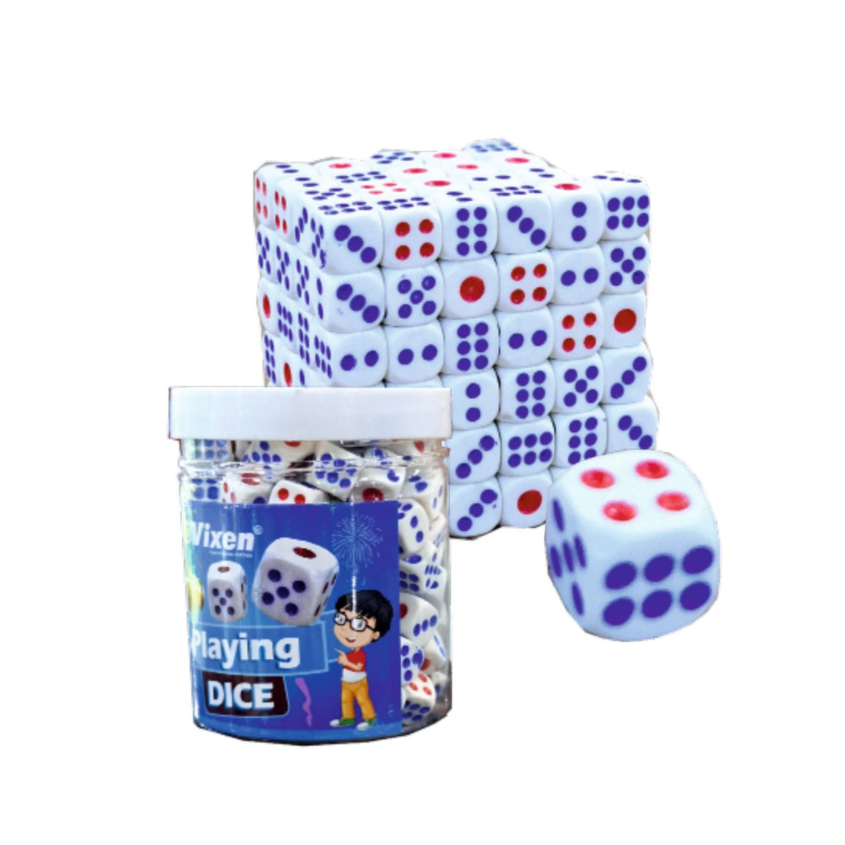 VIXEN  PLAYING DICE NO. 10 VX – 1 R – 10