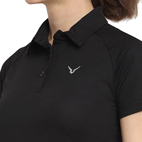 Invincible Women's Raglan Polo Gym Tee | K.L. Mahajan & Sons (Invincible)