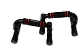 Vector X JF8001 Push Up Bar Foam Grips and Non-Slip Base Home Fitness Training, Push Up Handle for Floor Workouts