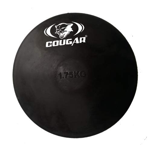 Cougar Black Rubber Discus Throw | Kibi Sports