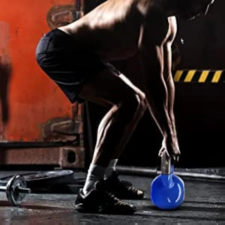 Cougar Vinyl Kettlebell for Home Gym, Kettlebells for Strength Training, Fitness & Cardio Training -2 KG