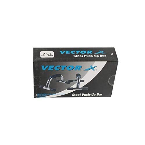 Vector X JF-8006 Steel Push Up Bar For Home Fitness Training, Strength Workouts