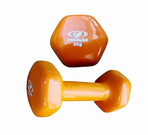 COUGAR Vinyl Hexa dumbbells | Kibi Sports