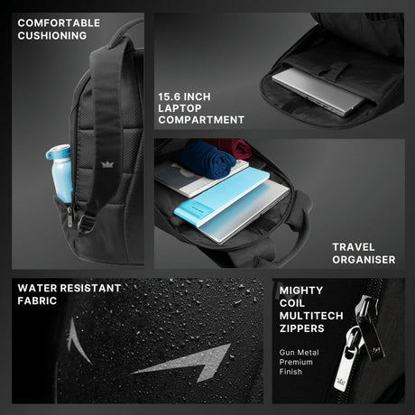 The Rudra - 25 litres,  Laptop backpack (15.6 inch laptops)