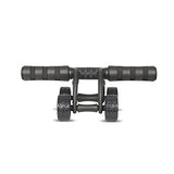 Vector X 4 Wheel Ab Roller with Knee Mat Home Gym Boxing Exercise Workout Equipment