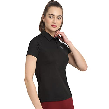 Invincible Women's Raglan Polo Gym Tee | K.L. Mahajan & Sons (Invincible)