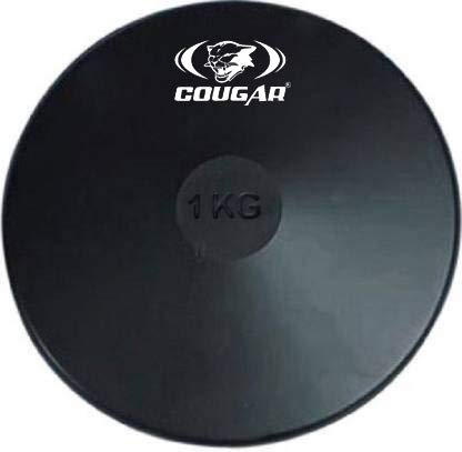 Cougar Black Rubber Discus Throw | Kibi Sports