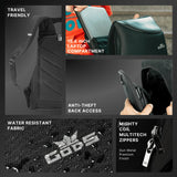 Zarc (Camouflage) - 22 litres,  Anti Theft Laptop backpack (15.6 inch laptops)