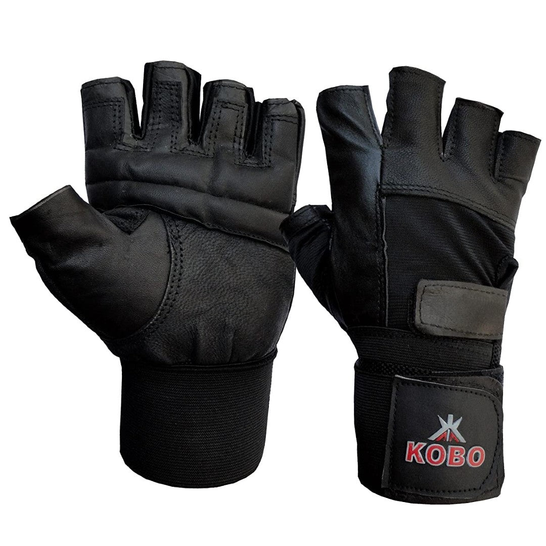 Kobo 3614 Gym Gloves with Wrist Support