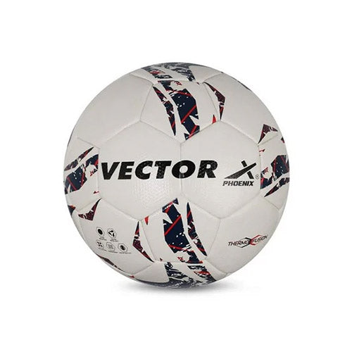 Vector X 32 Panel Phoenix PU Thermofused FIFA Approved Indoor/Outdoor Futsal Football with Latex Bladder,Suitable for Match and Training for Adults 15+ Years