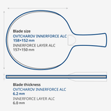 Dimitrij Ovtcharov Innerforce Alc Fl TT Racket Butterfly | KIBI Sports Butterfly