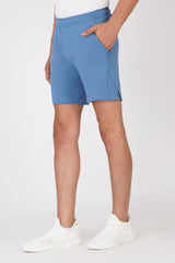 Blue Men Relaxed Fit Shorts