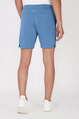 Blue Men Relaxed Fit Shorts