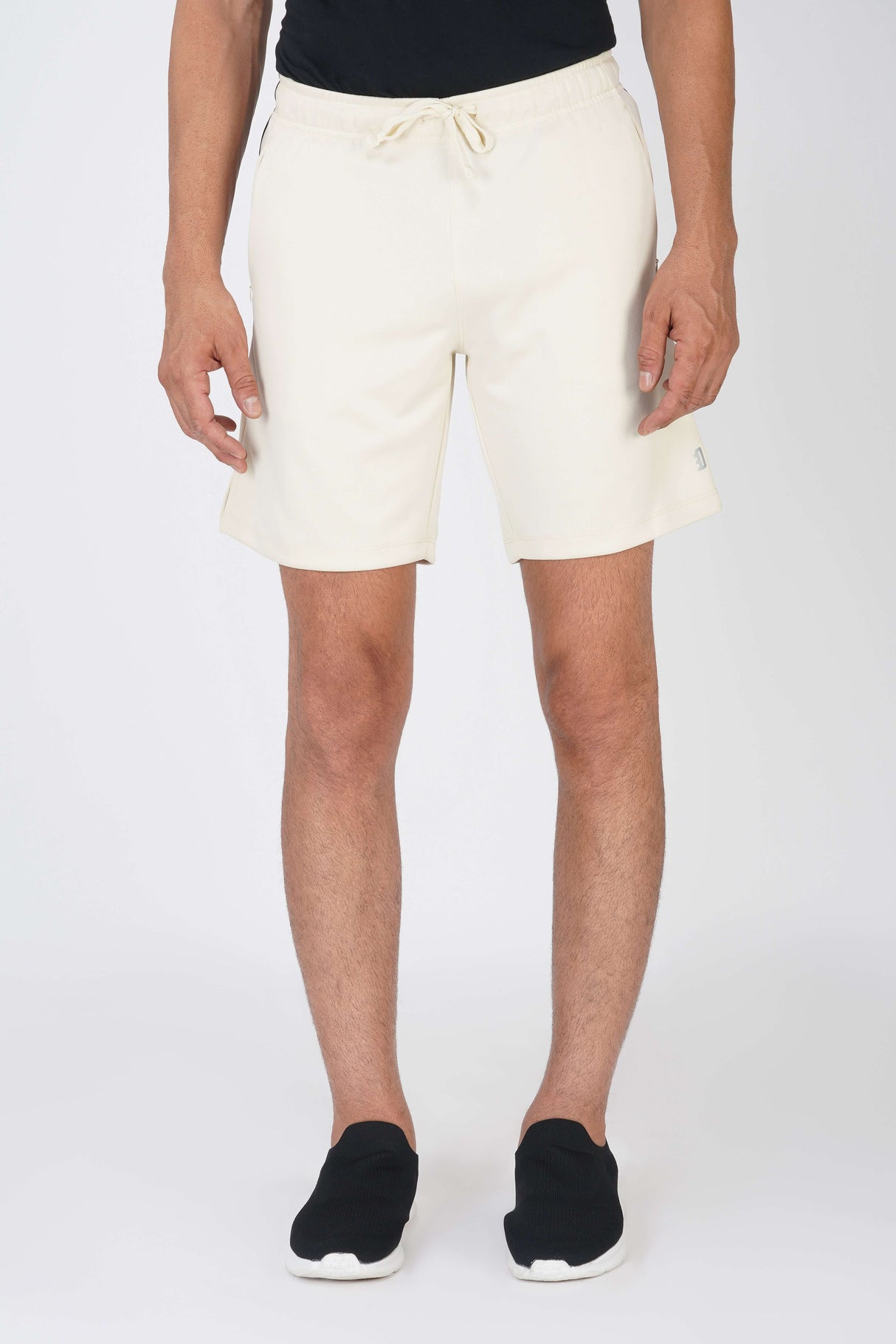 White Men Rapid Dry Running Shorts