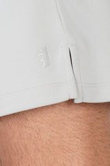 Men Rapid Dry Running Grey Shorts