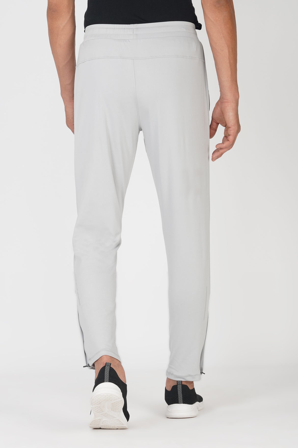 Grey Dry Fit Sports Trackpant