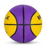 Vector X 8 Panel Speed Rubber Moulded Indoor/Outdoor Basketball with Butyl Bladder (Suitable for Practice/Match/Training) + Free Air Needle