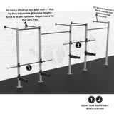 Wall Mounted CrossFit Rig - 20 Ft