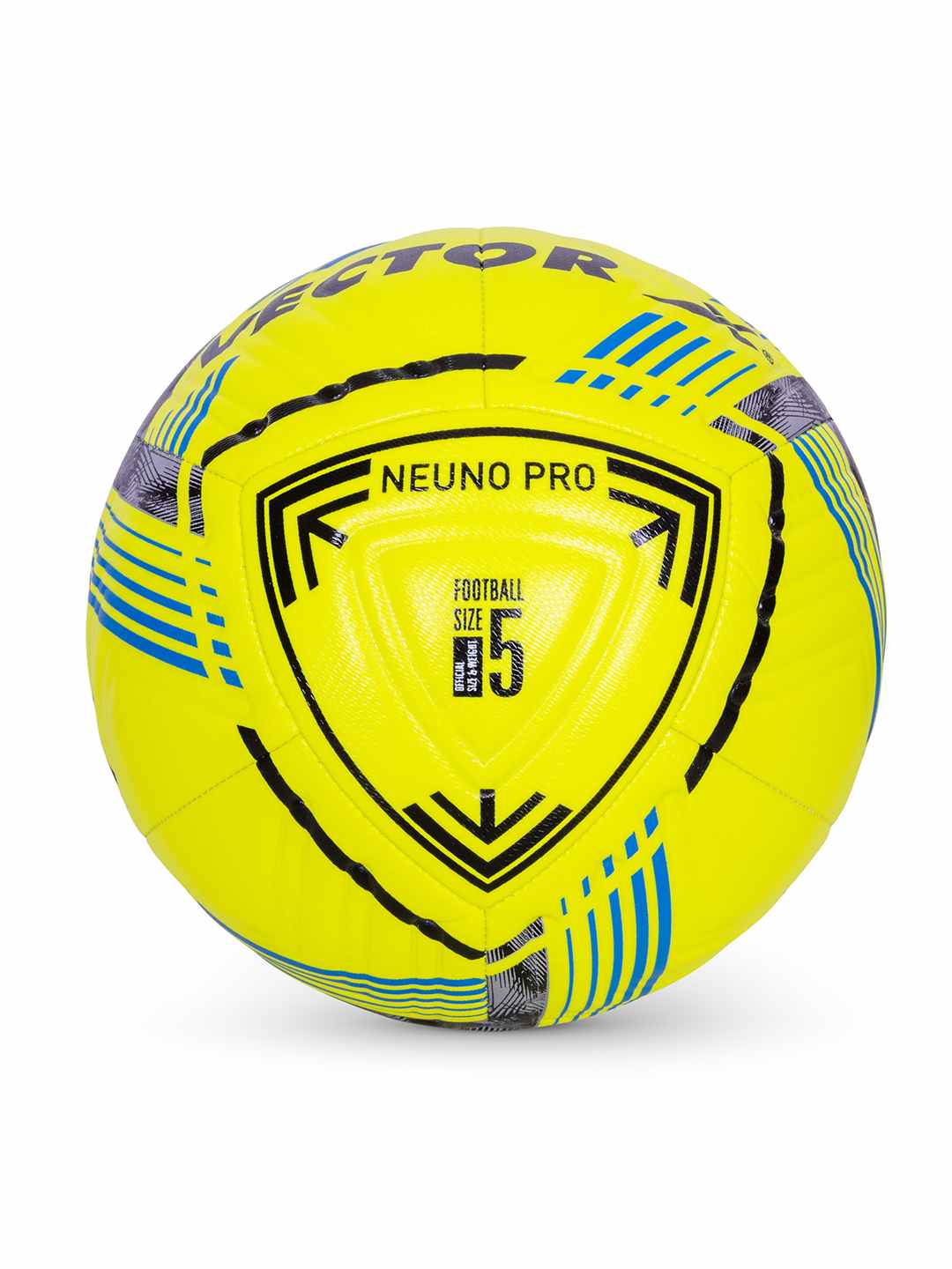 VECTOR X Premium Neuno Pro TPU 3D Embossed Machine Stitched Football - (Standard, Pack of 1)