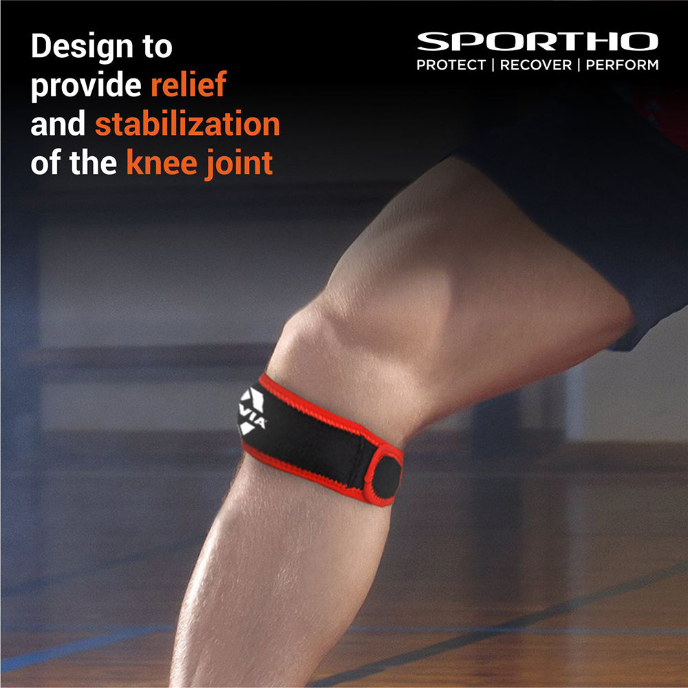 Nivia Knee Patella Support With Adjustable Velcro