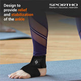 Nivia Ankle Support Wrap With Velcro
