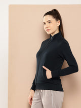 NAVY EASEWEAR ALL-DAY JACKET