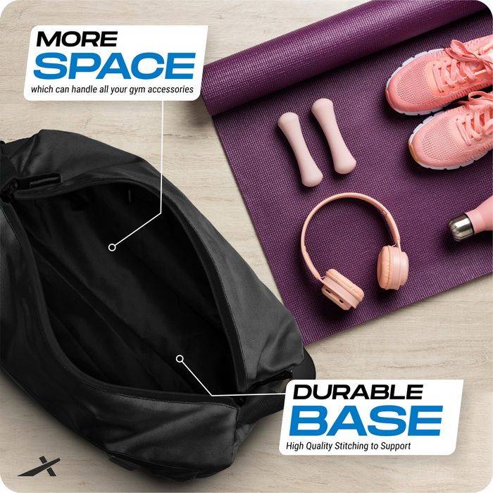 Vector X Tone UP Workout Bag for Sports, Unisex Sports Carry Bag, Adjustable Shoulder Gym Bag and Weekend Travel Bag