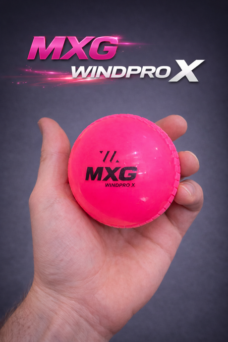MXG WINDPRO X Wind Ball Cricket Practice Training | Street Cricket, Ground Match Play, Indoor & Outdoor Use (Multicolor) - Image 4 | KIBI SPORTS