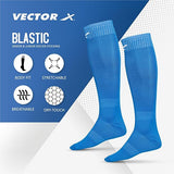 Vector X Combo of Dynamic 2.0 Shoe, Pair of Shin Guard & Pair of Stockings Football Kit