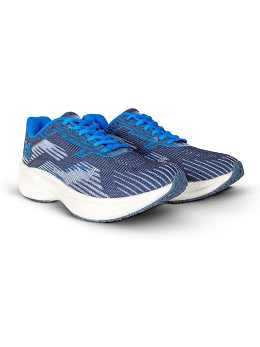 Vector X Sky Running Shoe Tennis Shoes | Rubber Sole with Knitted Upper Lightweight Sport Gym Jogging Walking Sneakers