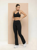 Divine Flare Pant Jet Black