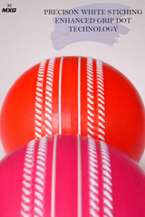 MXG Yorker I-10 Cricket Ball | Heavy Bounce Ball for Street, Ground, Practice, Training & Matches (Multicolor) - Image 4 | KIBI SPORTS