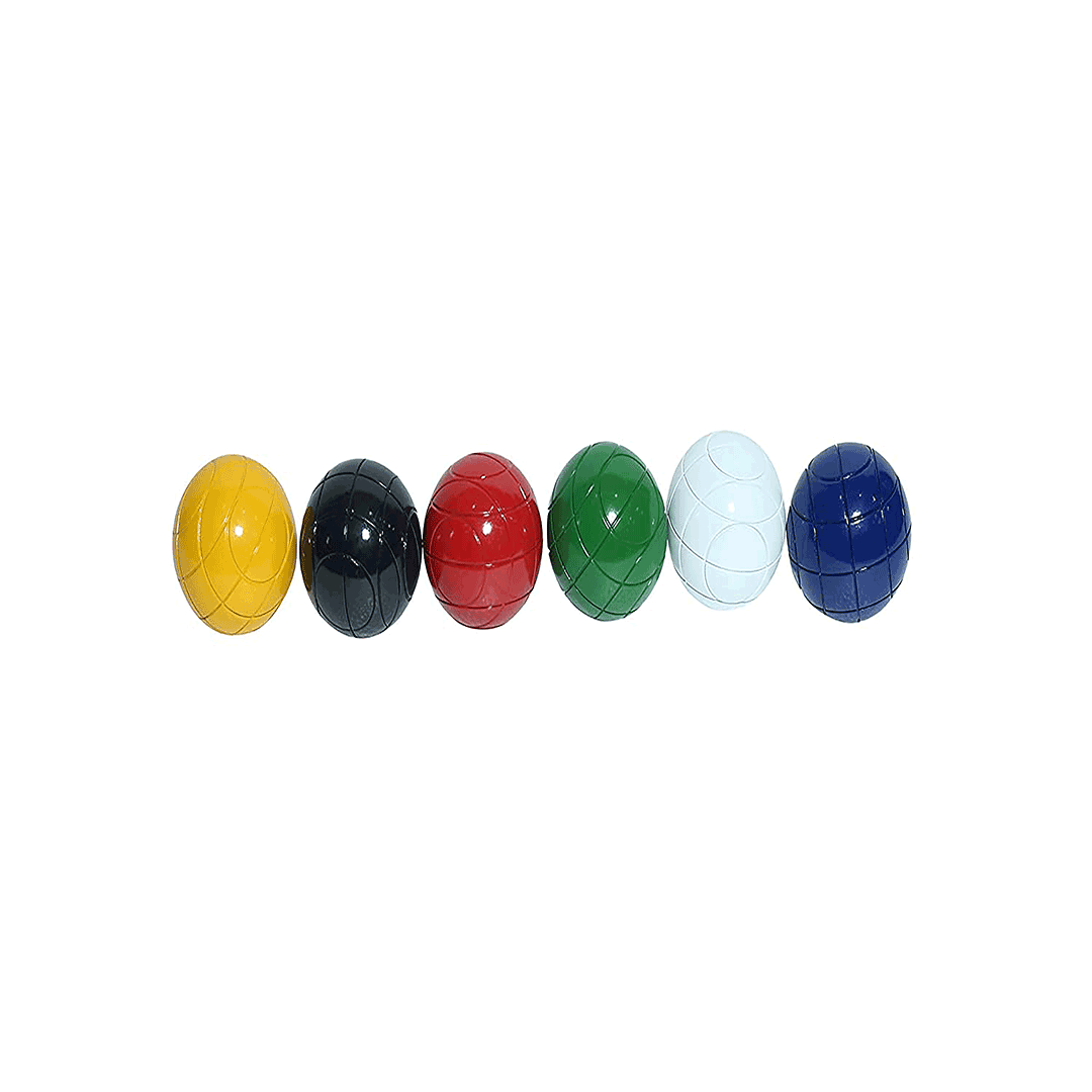 Synco Croquet Sport Family Croquet Set 6 Player, Family Set with Croquet Balls and Accessories (38 Inch), Perfect for Lawn, Backyard, Parks and Gardens for Fun, Party and Family Games.