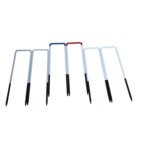 Synco Croquet Sport Gold Croquet Set 4 Player,Professional Set with Croquet Balls and acessories (38inch) for Adult, Perfect for Lawn, Backyard, Parks and Gardens for Fun and Professional Games.