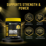 NXTShift Creatine Monohydrate with Taurine & Magnesium | Strength & Recovery