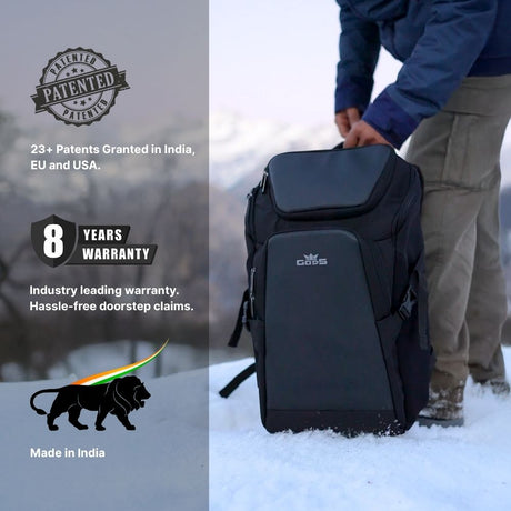 SENECA -  Premium travel Laptop backpack (15.6 inch laptops)