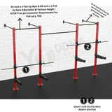 Wall Mounted CrossFit Rig - 14 Ft