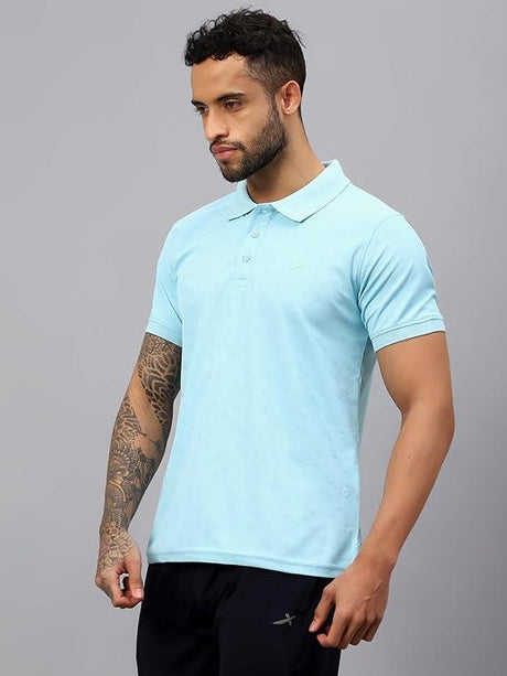 Vector X Sports wear Mens Polo Neck Polyester T-Shirt